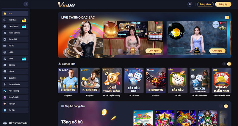 Những tựa game không nên bỏ lỡ khi giới thiệu VIN88